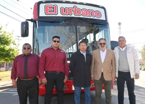 Nuevas unidades para el sistema de transporte urbano