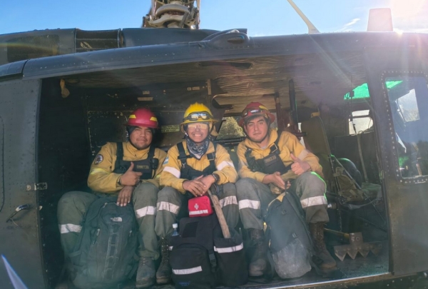 Regresaron Brigadistas juje&ntilde;os enviados a Chubut