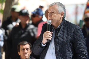 Morales garantiz&oacute; "consulta y di&aacute;logo" con las comunidades por el litio