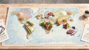 Científicos crean el mayor mapa global de alimentación: cómo varía la dieta según el país y qué sucede en Argentina