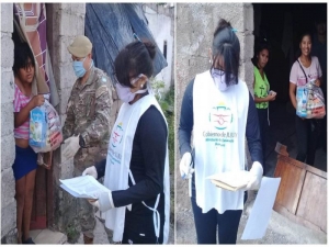 Continua entrega de refuerzos alimentarios