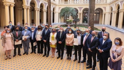 Fern&aacute;ndez destac&oacute; el Consenso Fiscal firmado con 23 provincias