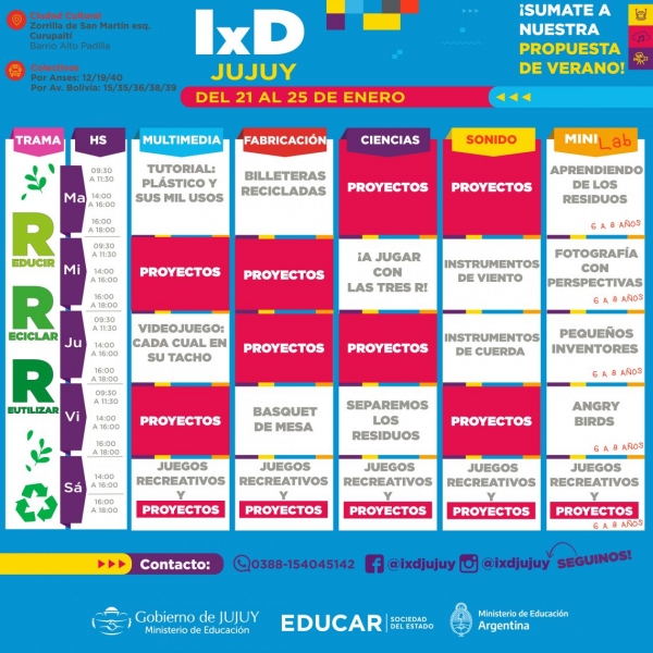 VACACIONES DE VERANO EN INFINITO