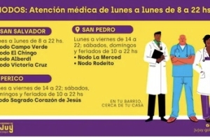 Nodo Rode&iacute;to cuenta con atenci&oacute;n m&eacute;dica de lunes a lunes