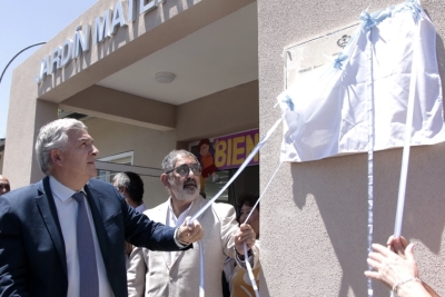 El intendente Jorge acompa&ntilde;&oacute; la inauguraci&oacute;n de un nuevo Jard&iacute;n Maternal en la ciudad