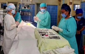 Hospital de La Quiaca.Se realiz&oacute; la primera cirug&iacute;a bucomaxilofacial