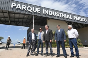 El intendente Jorge presente en la inauguraci&oacute;n del Parque Industrial en Perico