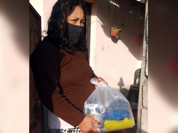 Cel&iacute;acos de Palpal&aacute; recibieron m&oacute;dulos alimentarios