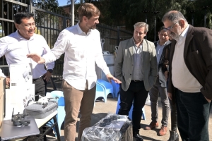 El Intendente Jorge entreg&oacute; equipamiento para los CDI municipales