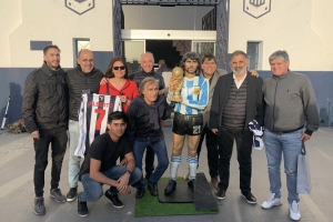 En el club Talleres de C&oacute;rdoba homenajearon al juje&ntilde;o Daniel "Rana" Valencia