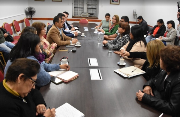 La Comisi&oacute;n de Salud recibi&oacute; a la Comisi&oacute;n Directiva de ATSA