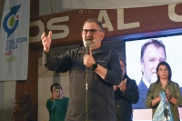 Ra&uacute;l "Chuli" Jorge lider&oacute; apasionado cierre de campa&ntilde;a en capital del Frente Cambia Jujuy