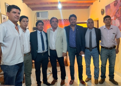 JURO DANIEL GURRIERI COMO NUEVO INTENDENTE DE CAIMANCITO