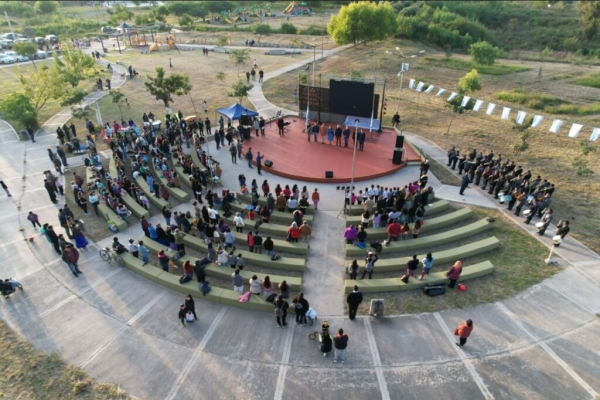 Anfiteatro del Parque Belgrano lleva el nombre: "Rub&eacute;n Chu&ntilde;a Iriarte"