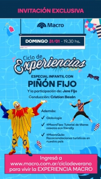 Pi&ntilde;on Fijo en "Experiencia Macro"