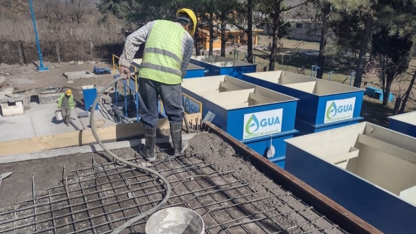 Etapa final en la construcci&oacute;n de la nueva planta potabilizadora de Juan Gal&aacute;n