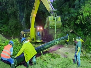 Se normaliz&oacute; provisi&oacute;n de agua potable