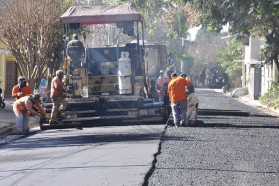 La calle &ldquo;3 de Febrero&rdquo; en B&deg; San Mart&iacute;n incorporada a las 84 cuadras pavimentadas