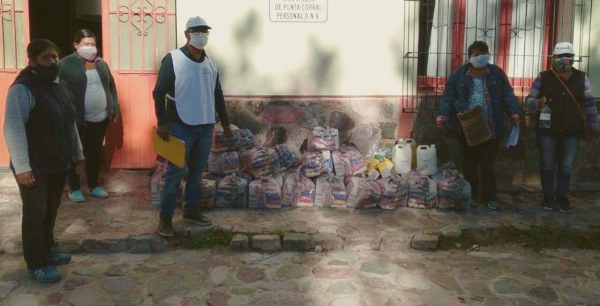 Ayuda alimentaria para localidades de Quebrada