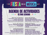 Fiesta de la M&uacute;sica .Agenda completa del &uacute;ltimo finde