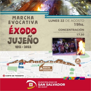Disposiciones de tr&aacute;nsito y transporte para las celebraciones del &Eacute;xodo Juje&ntilde;o