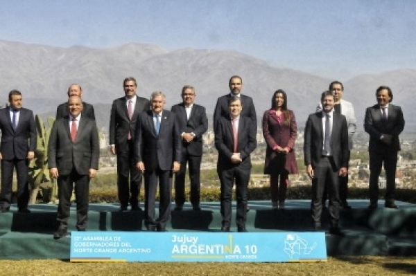 Gobernadores del Norte Grande solicitan medidas urgentes al presidente por la merma de recursos coparticipables