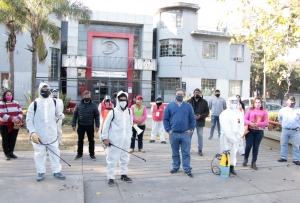 Municipio recibe equipamiento de bioseguridad