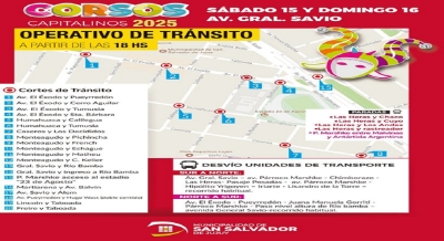 Corsos en Av. Savio. Modifican recorrido de colectivos