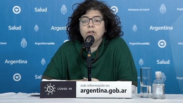 Vizzotti: "El 84 por ciento del pa&iacute;s no tiene casos hace m&aacute;s de 14 d&iacute;as"