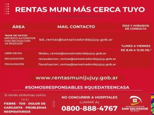 Habilitan mails para regularizar impuestos