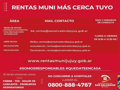 Habilitan mails para regularizar impuestos