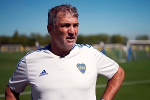 "Si no gana Rom&aacute;n, yo me voy de Boca", dispar&oacute; Blas Giunta