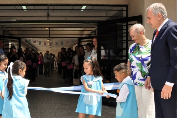 El Gobernador encabez&oacute; la inauguraci&oacute;n del Jard&iacute;n de Infantes Pucarita