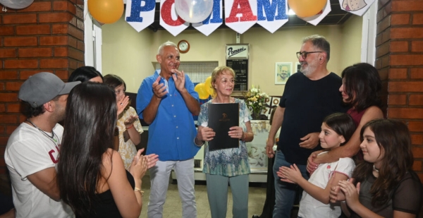 El intendente Jorge acompañó los festejos por los 70 años de la tradicional fábrica Pomami