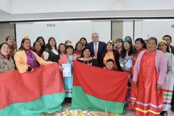 Gerardo Morales convoc&oacute; a las comunidades ind&iacute;genas para sancionar una ley integral de pueblos originarios