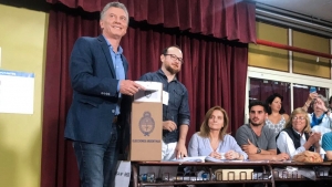 Macri: "Todos entendemos que esta es una elecci&oacute;n hist&oacute;rica para nuestro pa&iacute;s"