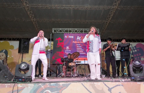 Exitosa presentaci&oacute;n de Ar.Te en Palma Sola