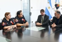 karatecas jujeños agradecieron la colaboración del municipio capitalino
