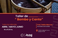 Centro Cultural CAJA brinda taller de &ldquo;Bombo y Canto&ldquo;