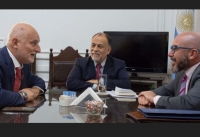 &Aacute;lvarez Garc&iacute;a recibi&oacute; a Alberto Biglieri
