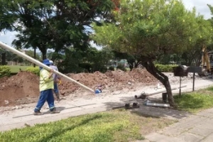 Agua Potable de Jujuy recambi&oacute; redes y conexiones cloacales en Libertador