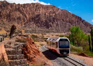 Tren Solar.Beneficio para estudiantes de la UNJu