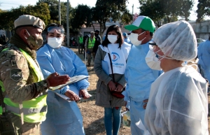 Continua la b&uacute;squeda del coronavirus por barrios de capital