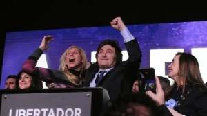 Javier Milei habl&oacute; tras su triunfo en las PASO: &ldquo;Daremos fin al kirchnerismo y a la casta pol&iacute;tica&rdquo;