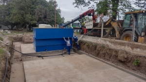 Obra de ampliaci&oacute;n de la planta potabilizadora de agua de Fraile Pintado presenta avances del 70%