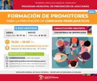 Curso de Formaci&oacute;n de Promotores para la Prevenci&oacute;n de Consumos Problem&aacute;ticos