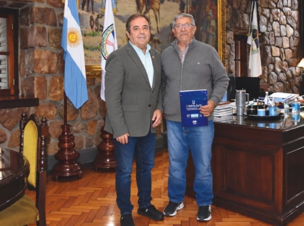 Expojuy . Bernis recibi&oacute; al presidente de la C&aacute;mara de Comercio Exterior