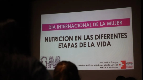 Equipos de salud se capacitaron en Nutrici&oacute;n en diferentes etapas en la vida de la mujer