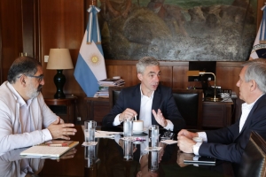 Jorge se reuni&oacute; con Meoni y le plante&oacute; la problem&aacute;tica del transporte capitalino