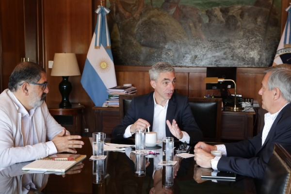 Jorge se reuni&oacute; con Meoni y le plante&oacute; la problem&aacute;tica del transporte capitalino